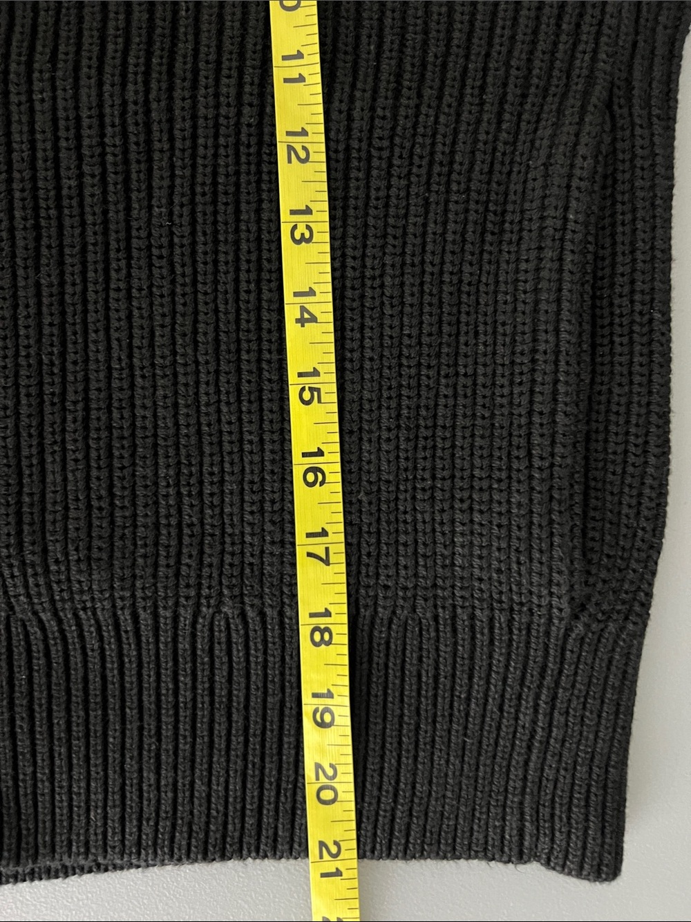 New Everlane THE FULL-ZIP SWEATER IN EVERYDAY COTTON Black Size M - Picture 10 of 12